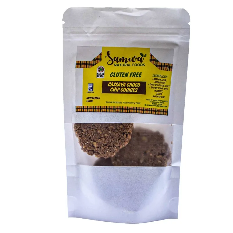 Gluten Free Cassava Choco Chip Cookies